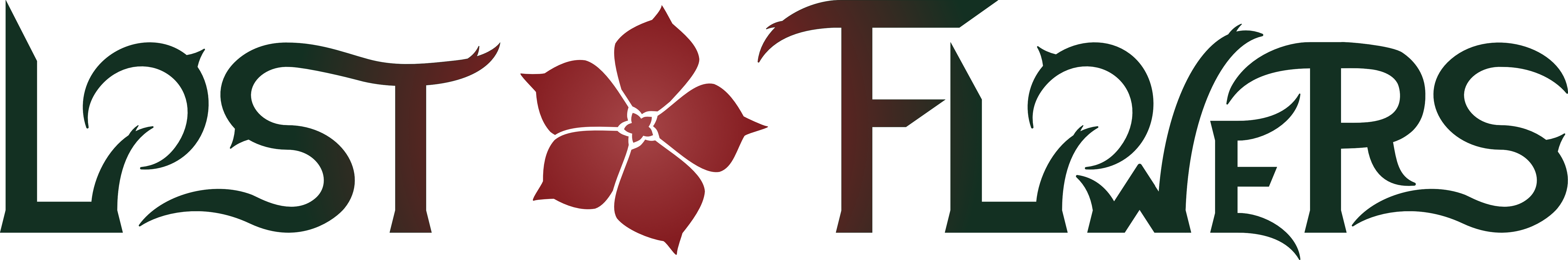 Lost Flowers Logo Long